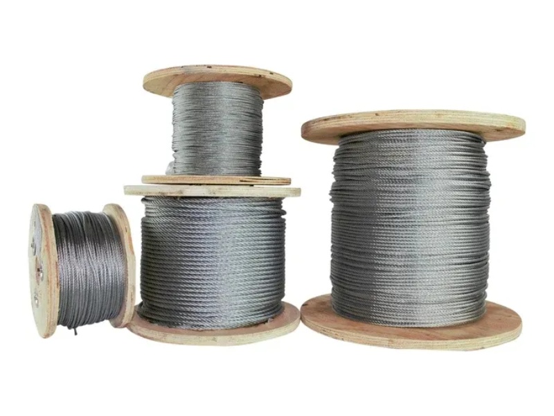 Customer from Afghanistan asked about electro-galvanized steel wire rope