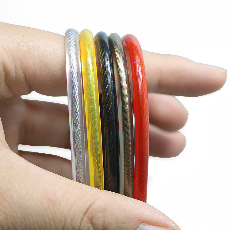 What are the differences between ordinary materials and environmentally friendly materials of PVC coated steel wire rope?